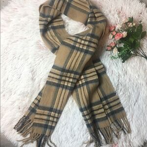 Scots Regal wool and cashmere scarf